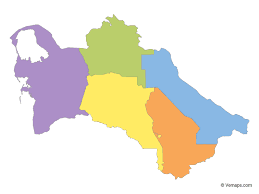 Türkmenistanda welaýatlar boýunça teklip edilýän dolandyryş-çäk özgertmeleri