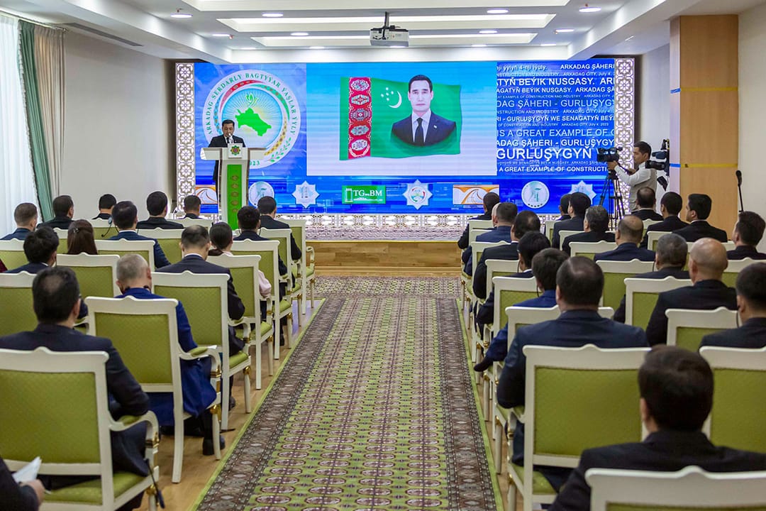 «Arkadag şäheri — gurluşygyň we senagatyň beýik nusgasy» atly halkara maslahat geçirildi 