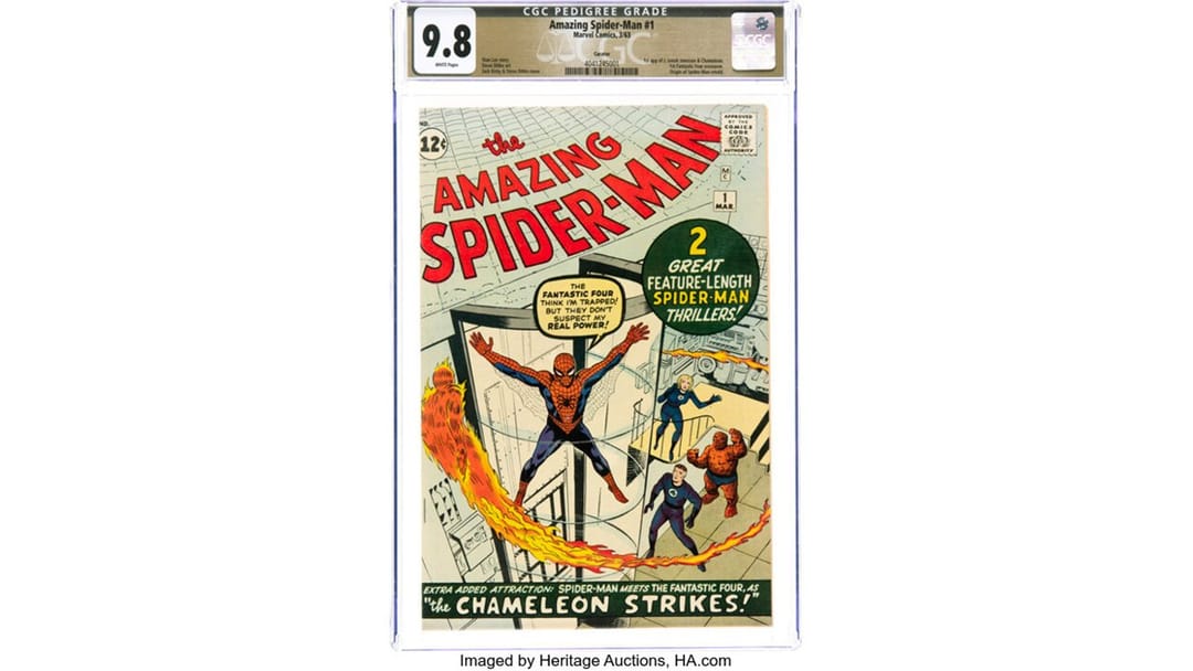 “Amazing Spider-Man” №1 sold for 1,38 million USD