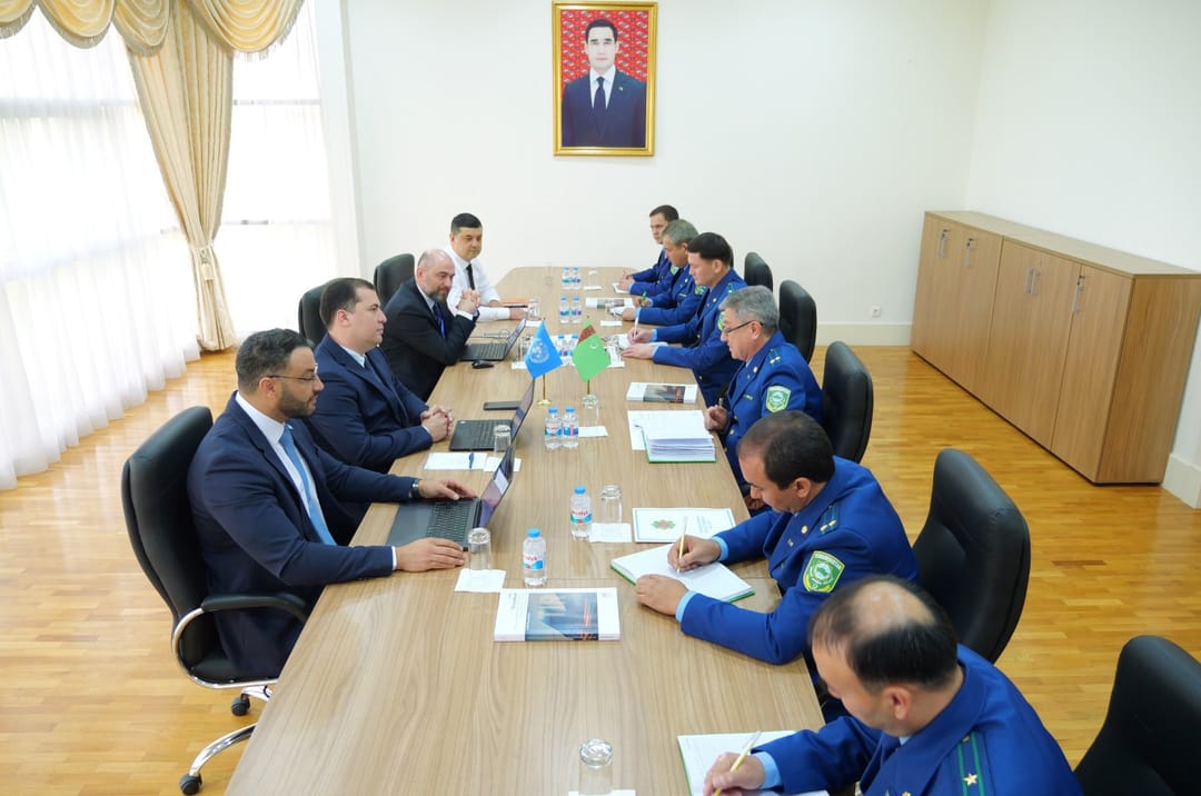 Türkmenistanda eTIR ulgamyny ornaşdyrmak boýunça okuw geçirildi