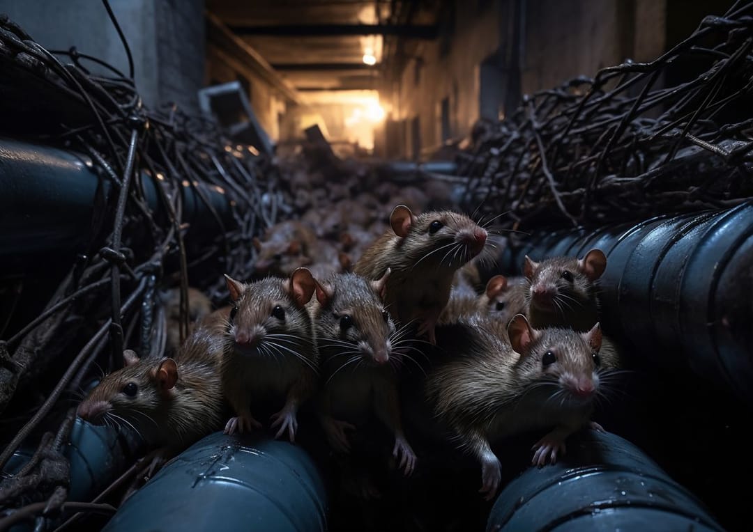 The mayor of New York called rats one of the reasons for the mass outflow of population