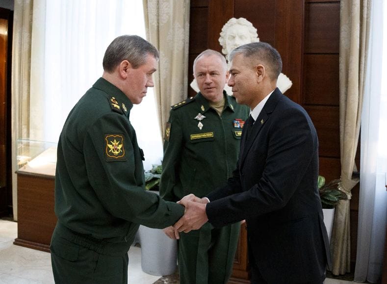 Heads of the General Staffs of Turkmenistan and Russia discussed the interaction of military departments