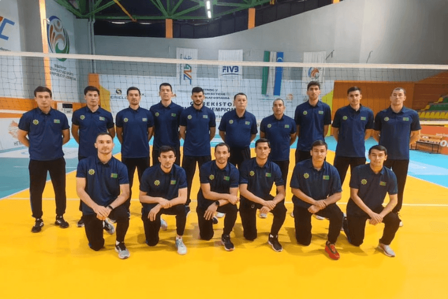 Türkmenistanyň woleýbol ýygyndysy Daşkentde okuw-türgenleşik ýygnanyşygyny geçirdi