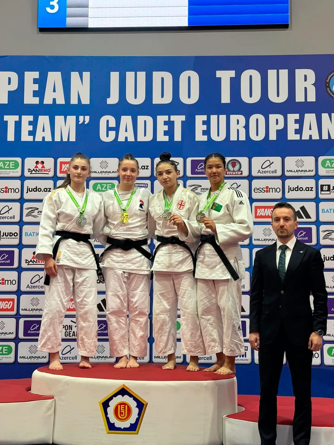 Дзюдоистка из Туркменистана удостоилась бронзы на Кубке Европы в Азербайджане