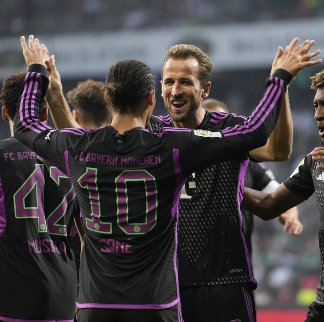 Keýn «Bawariýanyň» düzüminde Bundesligadaky ilkinji goluny urdy