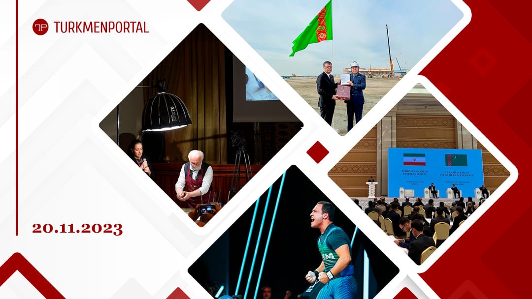 Ashgabat will host a forum for World Sustainable Transport Day, Turkmenistan and Iran held a business forum in Ashgabat, Turkmenistan was the first to plant a flag on the territory of EXPO 2025 and other news