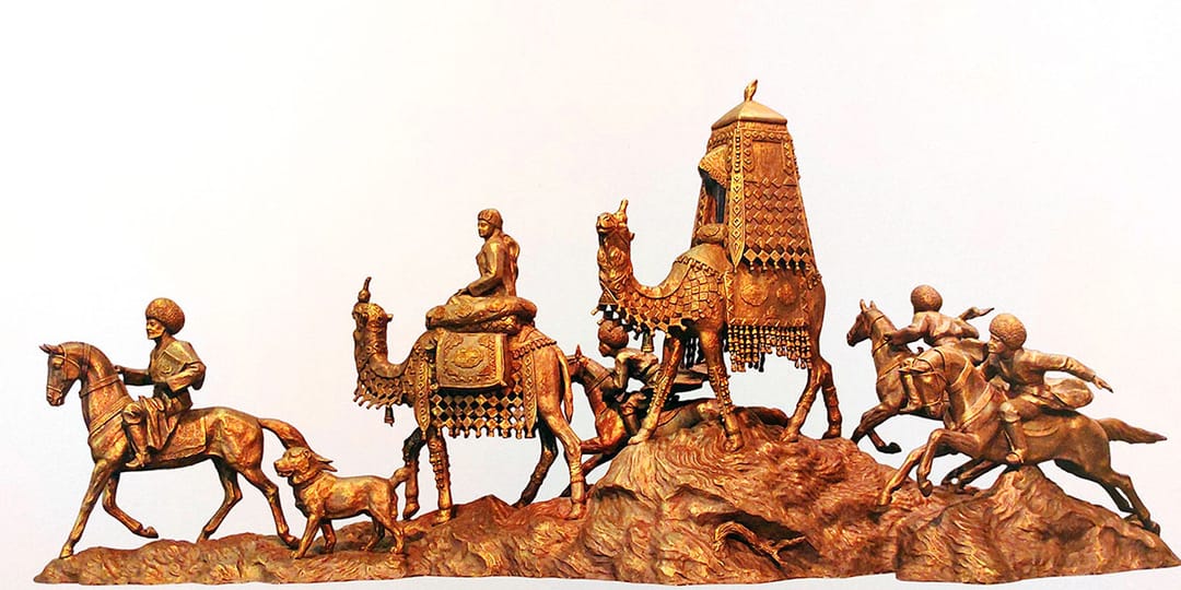 Türkmen suratkeşleriniň eserleri «Turan romantizmi» kitabyna girizildi