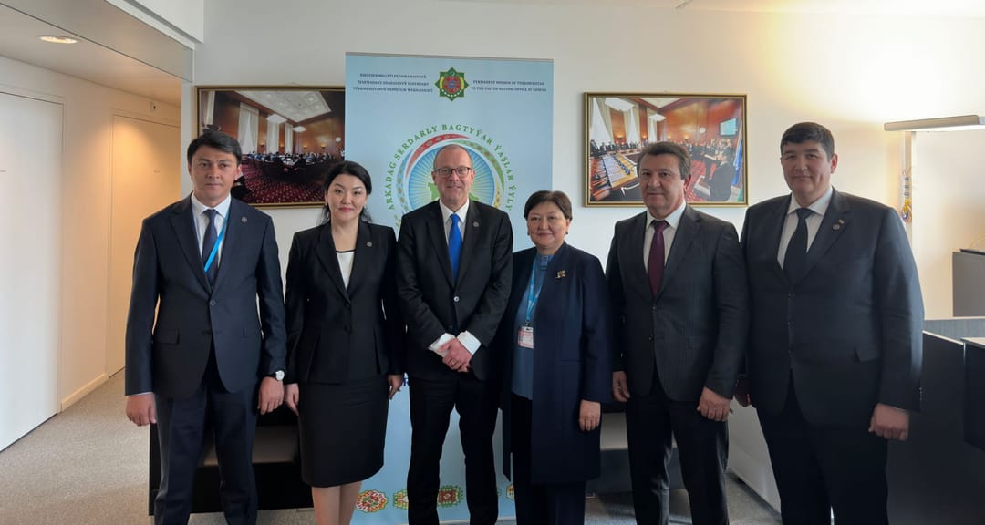 Ženewada BSGG-niň Ýewropa sebitleýin edarasynyň direktory bilen duşuşyk geçirildi