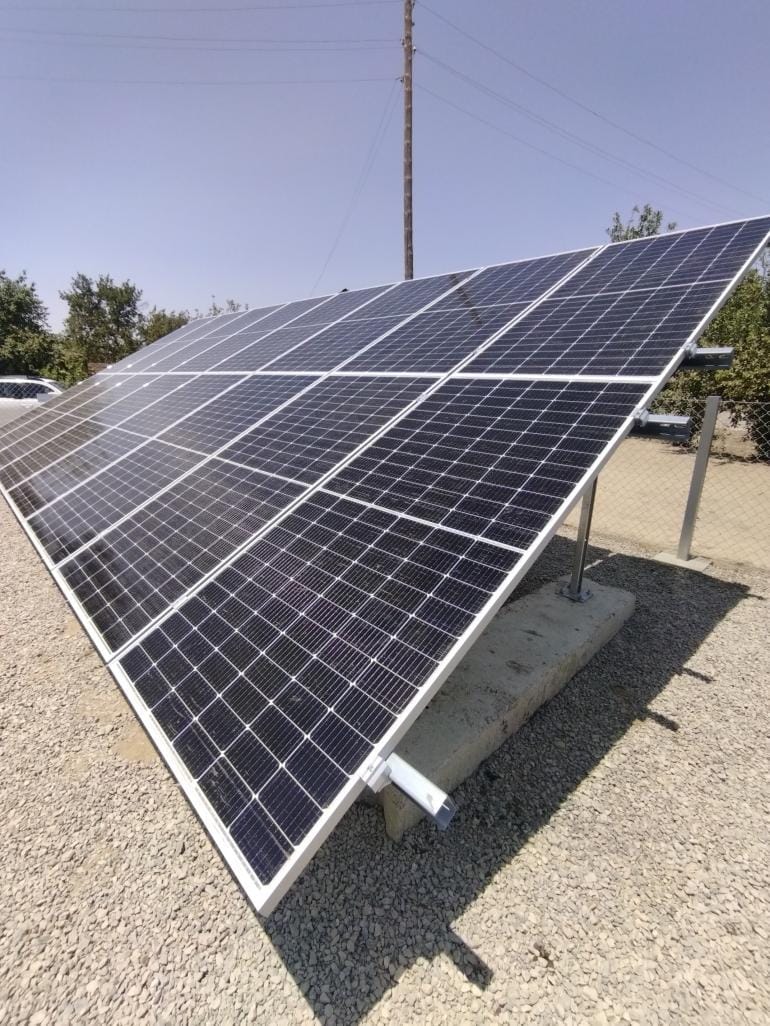 Solar batteries were installed in rural polyclinic of Lebap velayat