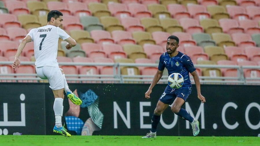 Amanov became the first football player from Turkmenistan to score a hat-trick in the AFC Champions League