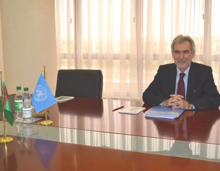 Встреча с главой Кластерного офиса ЮНЕСКО состоялась в МИД Туркменистана