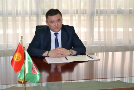 Türkmenistanda Gyrgyz Respublikasynyň täze ilçisi işläp başlady