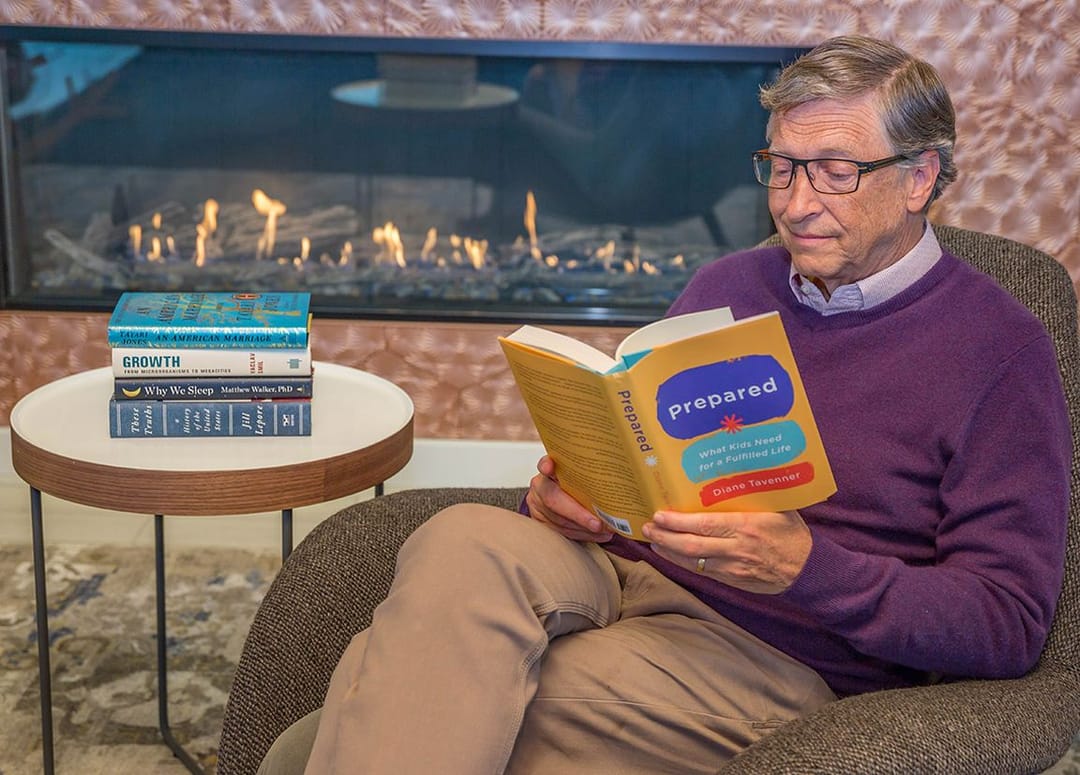Bill Gates recommends some books to read during the New Year holidays