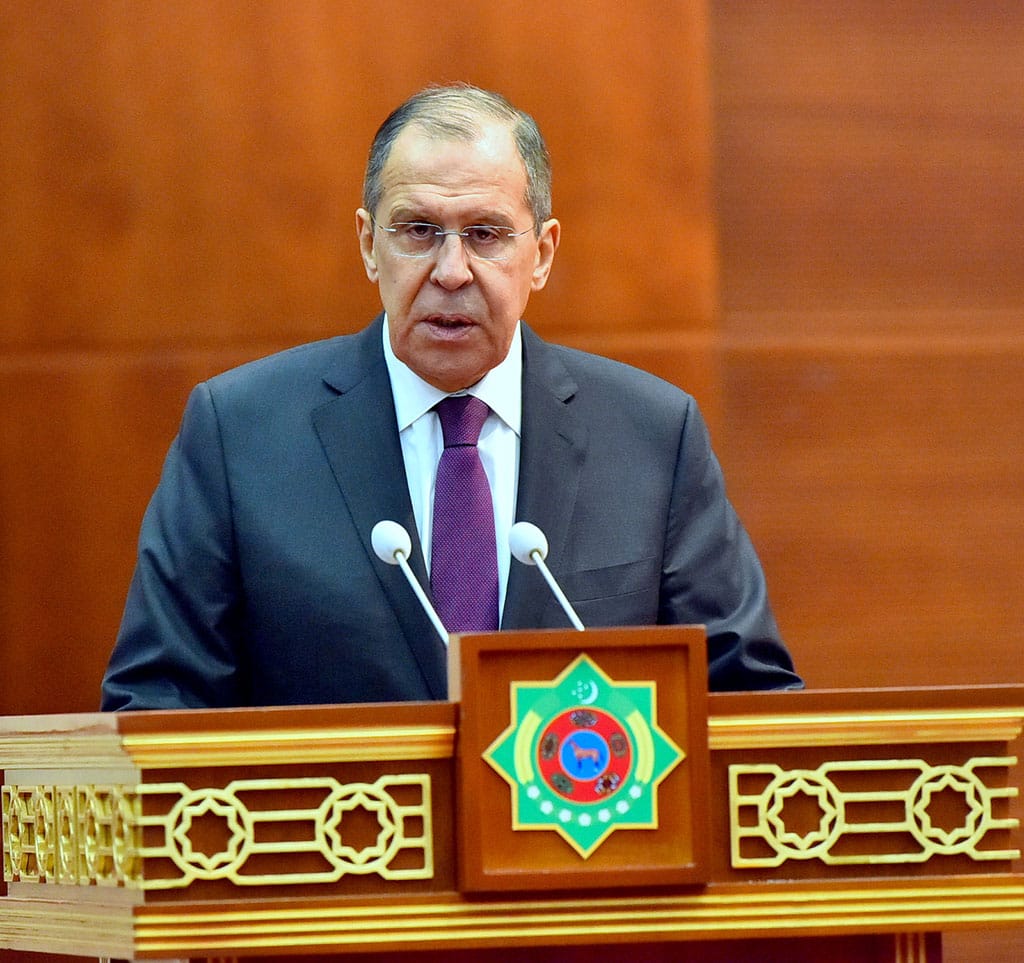 Лавров поблагодарил Туркменистан за поддержку в вопросе предоставления России статуса наблюдателя в МФСА