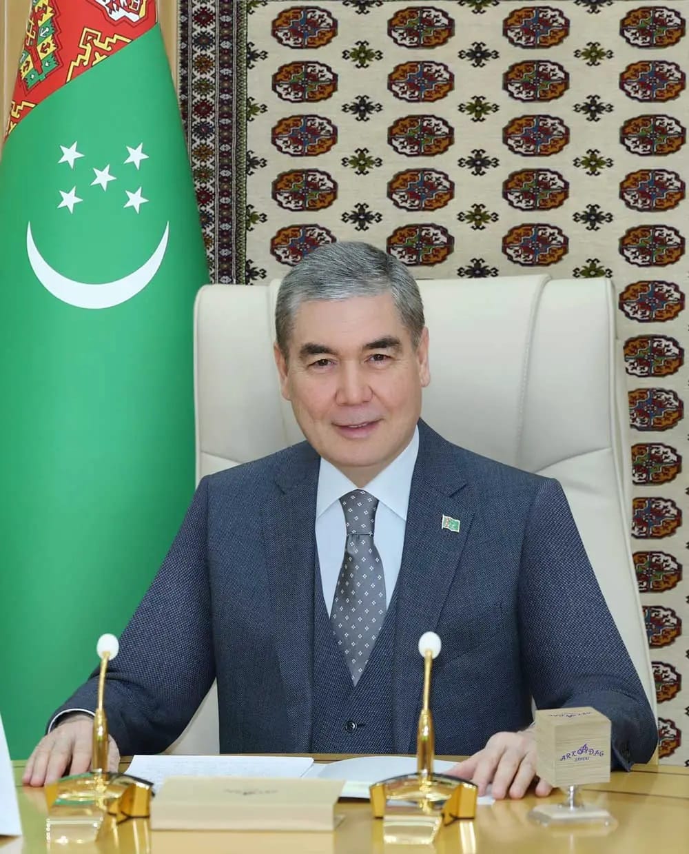 Gurbanguly Berdimuhamedov sent a New Year's message to the Turkmen people