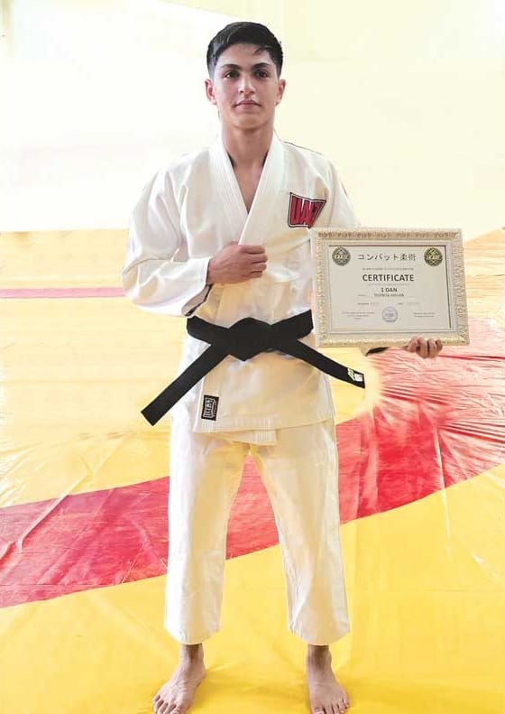 Turkmen athlete won gold at Asian Championship in combat jujutsu