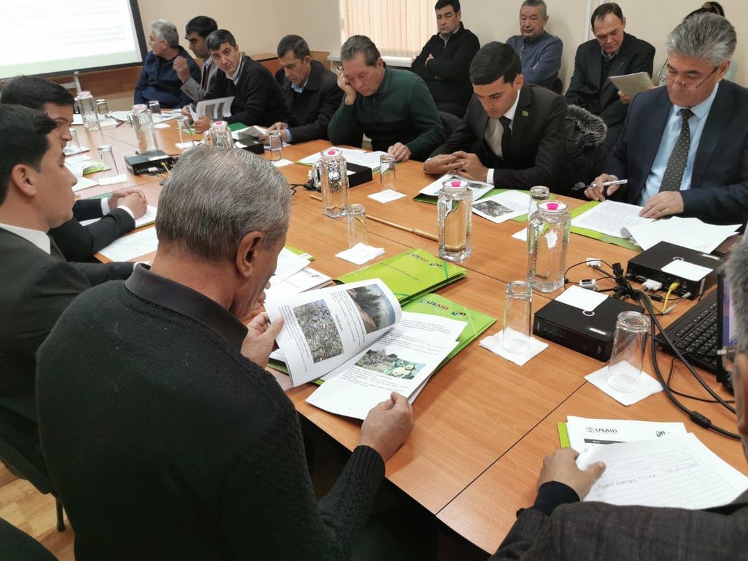 В Ашхабаде презентован справочник по методам создания фруктовых садов и лесных насаждений в Туркменистане