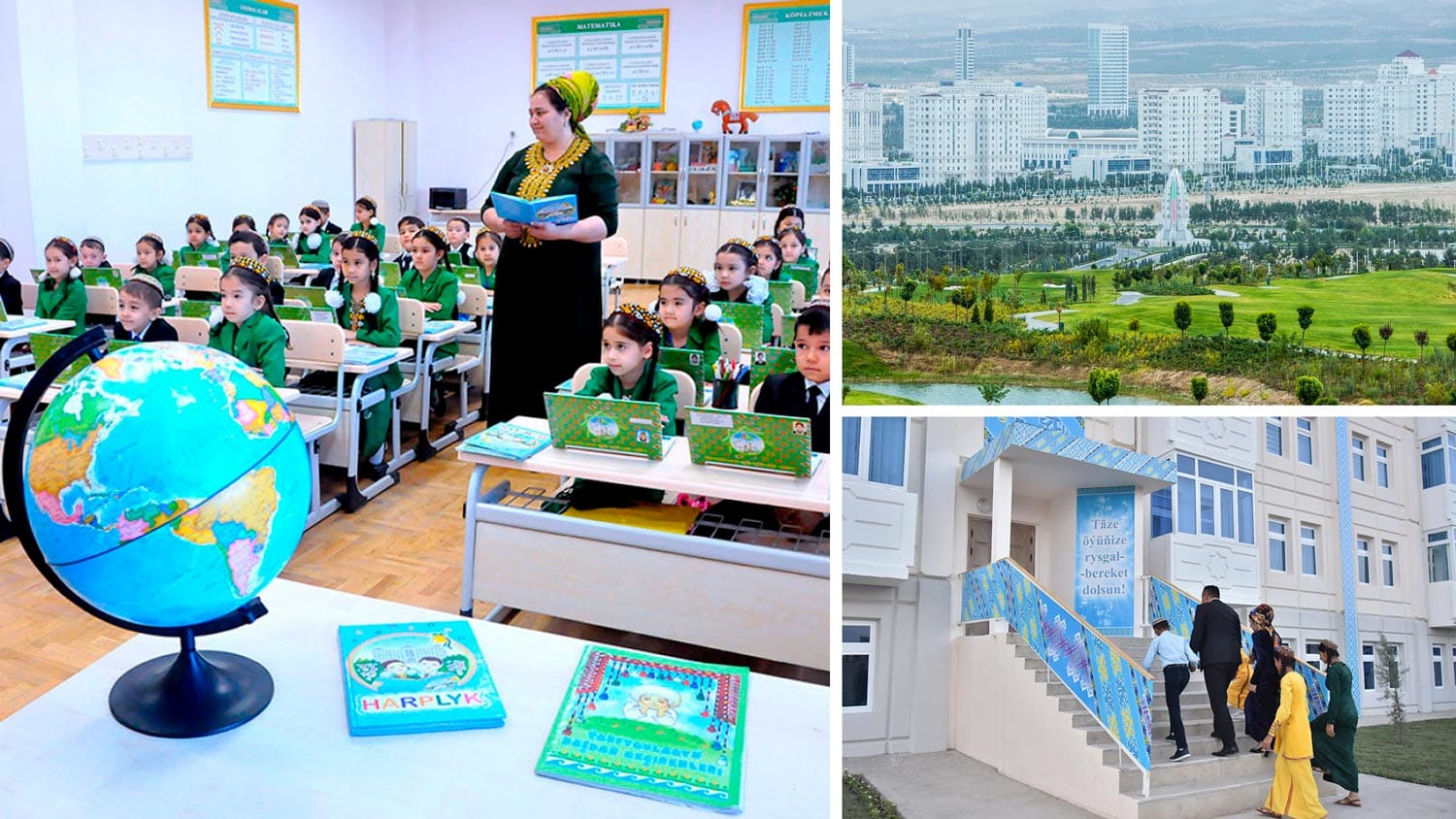 Schools and universities of Turkmenistan will resume work as before, new centers of oncology, dentistry and pediatrics will be built in Ashgabat, graduates of Turkmen schools will be legally given a deferment from the army to enter a university
