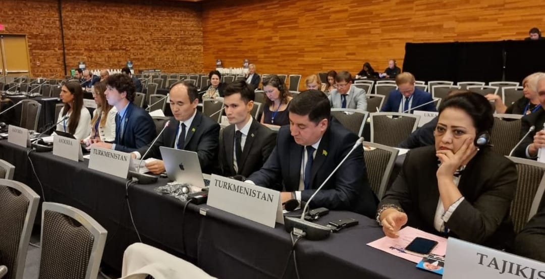 The delegation of Turkmenistan participated in the annual session of the OSCE Parliamentary Assembly in Vancouver