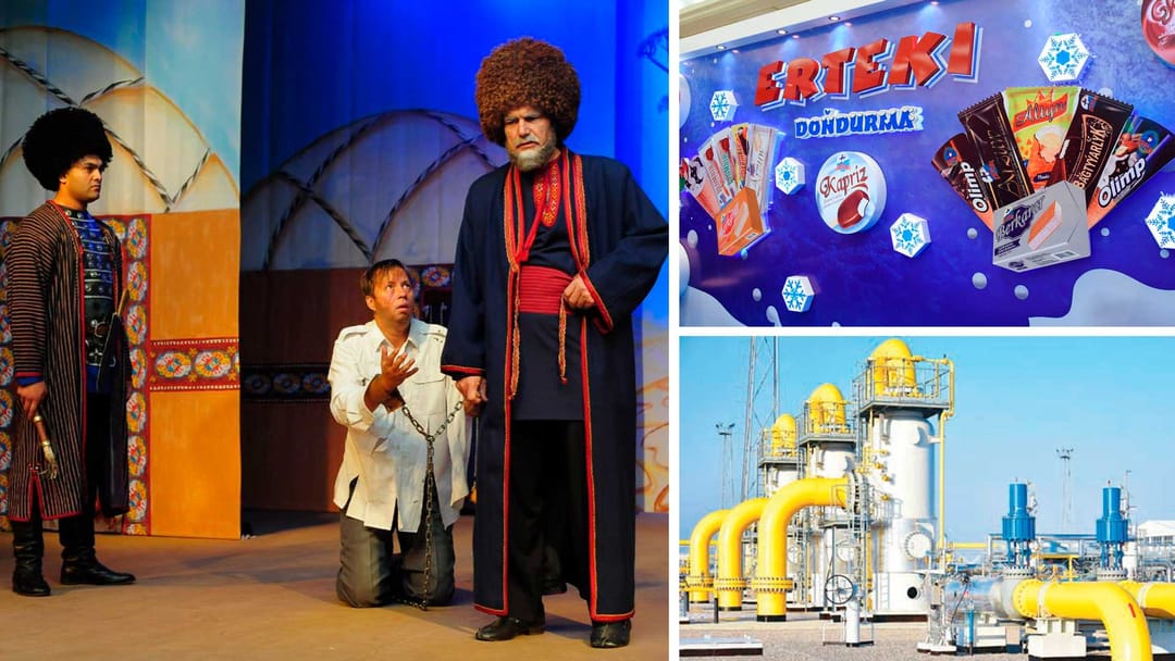 Из Лебапского велаята в КНР экспортировано более 2 млрд кубометров газа, театры Ашхабада обнародовали расписание спектаклей на 22-24 апреля, Erteki выпустил новинку со вкусом крем-брюле и другие новости