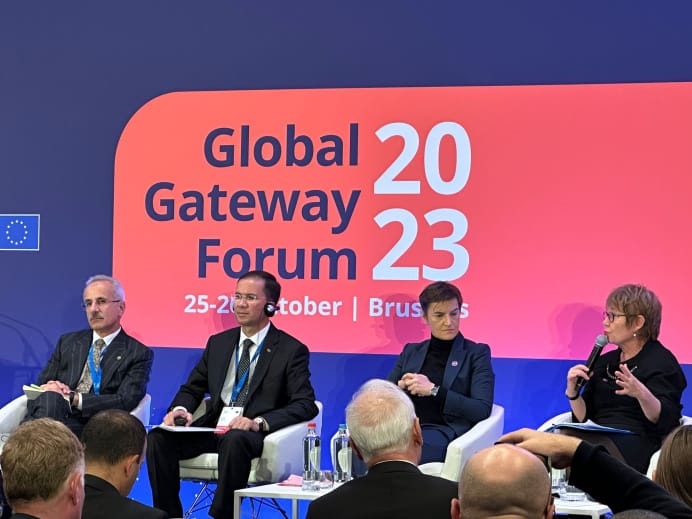 Brýusselde geçirilen «Global Gateway» forumynda Türkmenistanyň mümkinçilikleri beýan edildi
