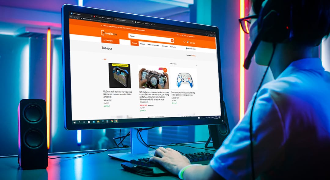 «Mobile tm» onlaýn-dükanynda geýmerler üçin dürli görnüşli harytlar ýetirilýär