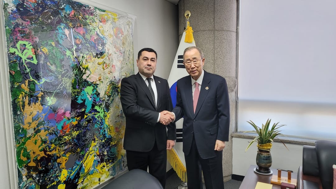 Former UN Secretary General praises Turkmenistan's contribution to global stability