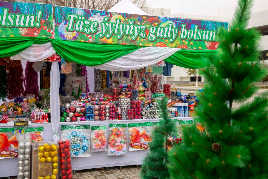 Pre-holiday trade opened in Turkmenistan
