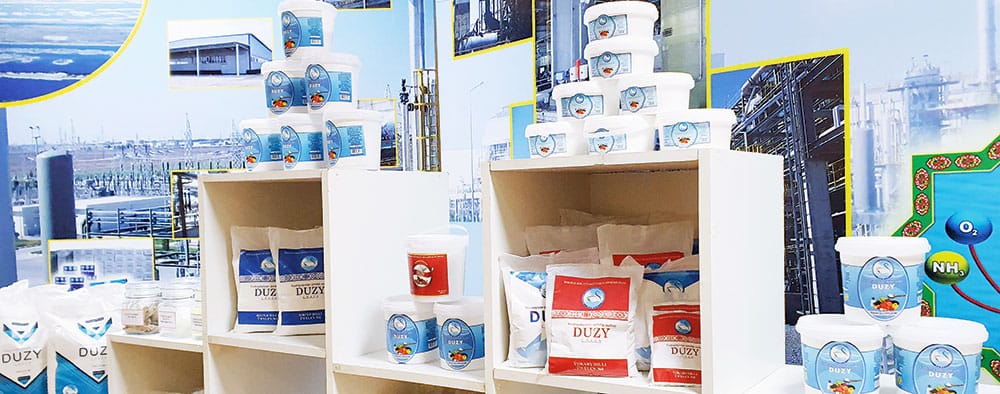 «Guwluduzda» geçen ýyl 94,6 müň tonna duz alyndy