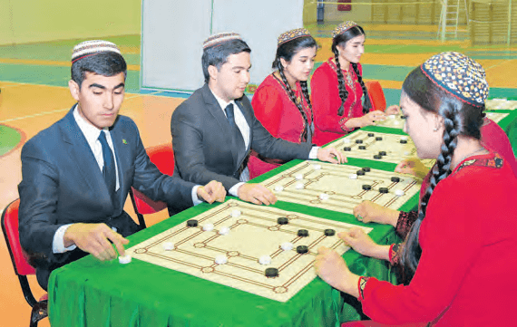 В Дашогузе прошли соревнования в рамках велаятского тура профсоюзной спартакиады