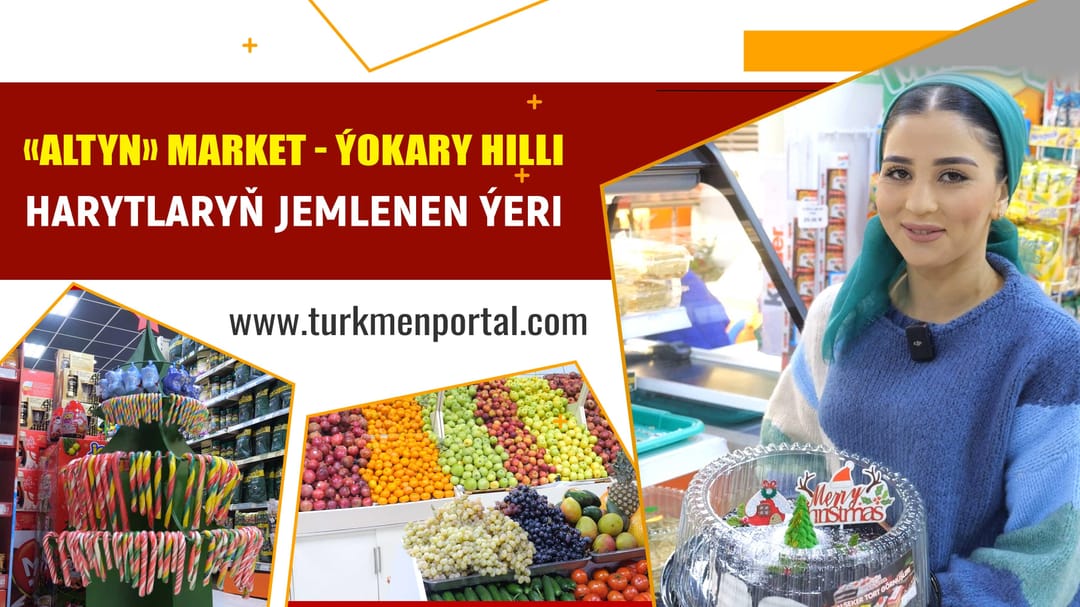 Market "Altyn" - high quality products at affordable prices	