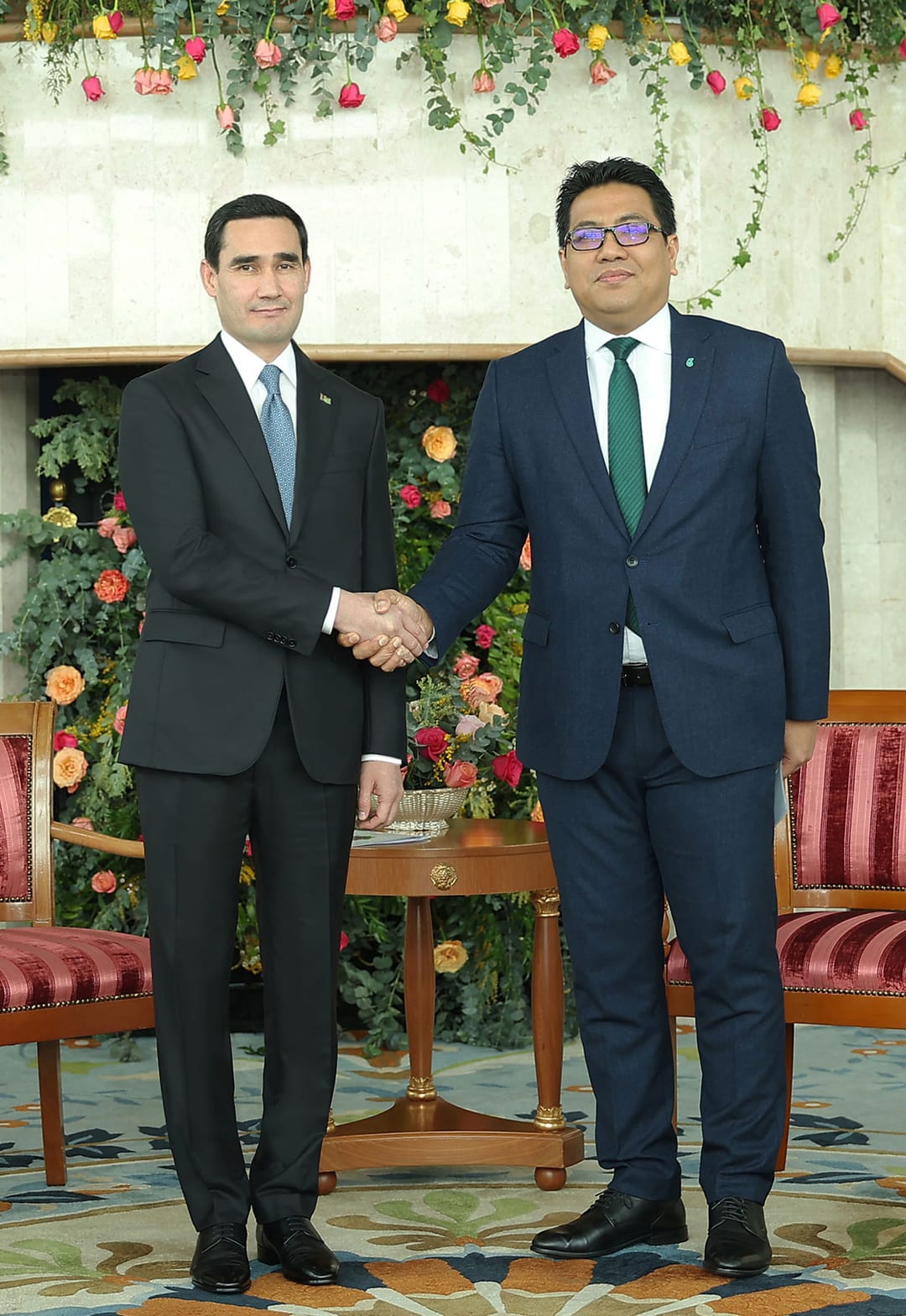 The President of Turkmenistan discussed prospects for cooperation with the management of Petronas