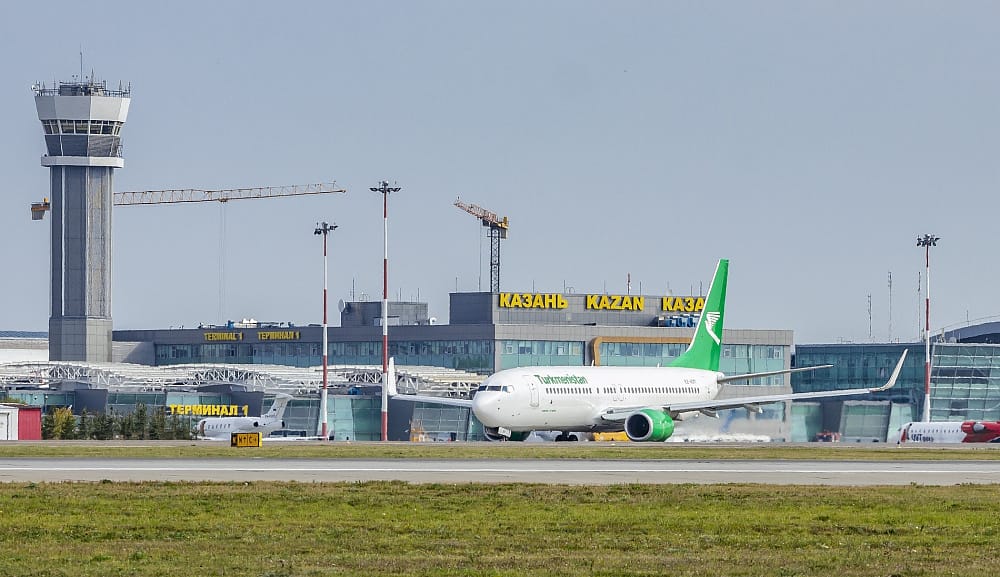 “Turkmenistan” Airlines addressed the passengers of the Kazan-Turkmenabat flight