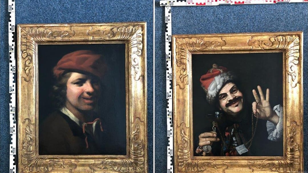 Germaniýadaky zibilden XVII asyra degişli suratlar tapyldy