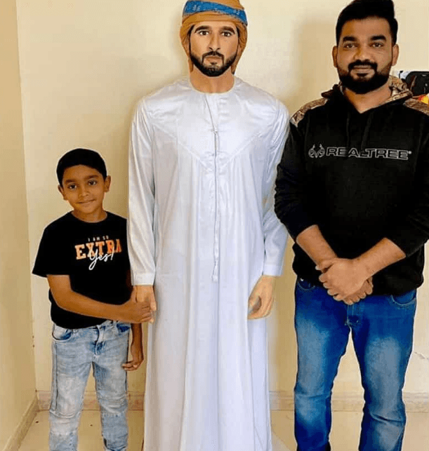 Artist creates wax sculpture of Dubai's Crown Prince