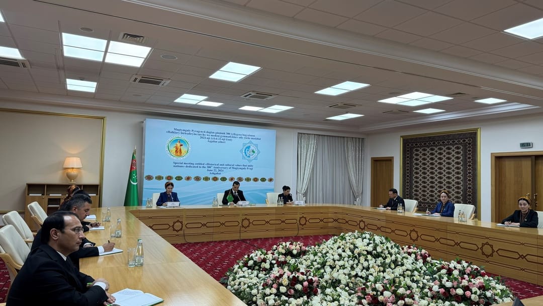 The Mejlis of Turkmenistan held a special meeting at the interparliamentary level