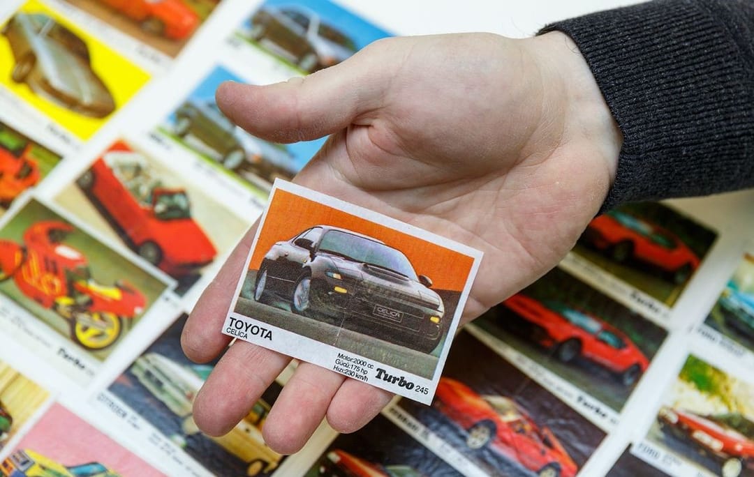 Коллекционер вкладышей от жевательной резинки Turbo смог заработать на своем детском хобби