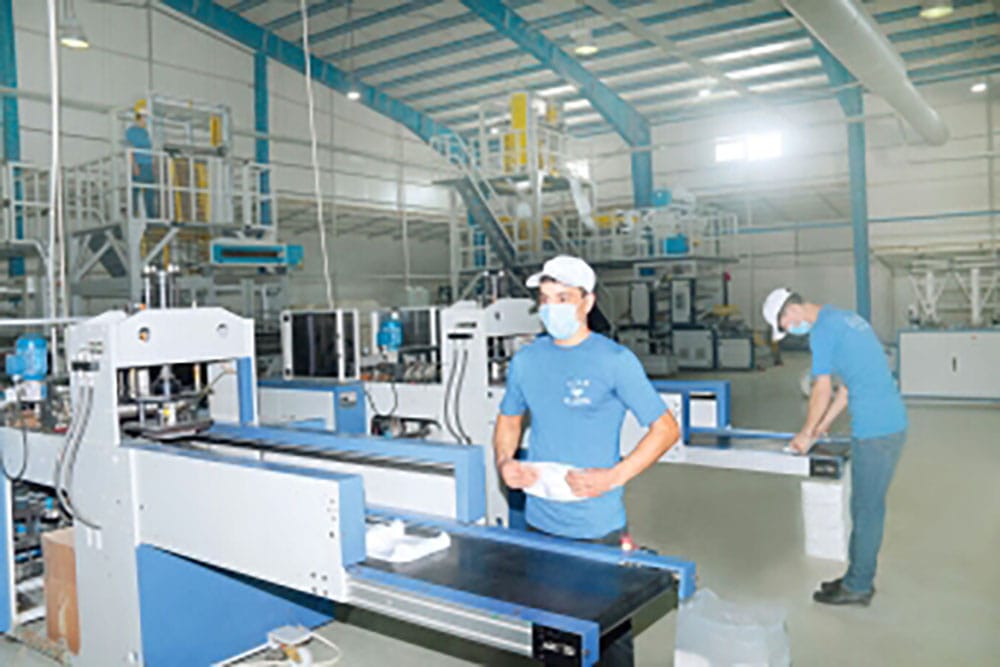 Туркменское предприятие “Läle Plastik” наладило  безотходное производство