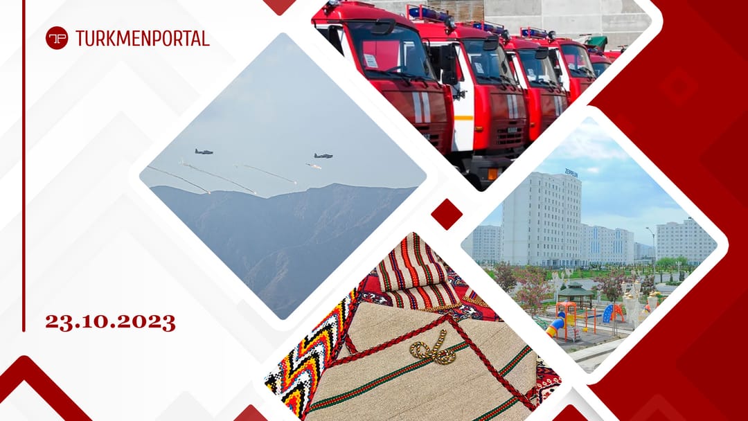 The President of Turkmenistan inspected military exercises, the Minister of Electricity of Iraq will take part in the OGT-2023, a literary competition dedicated to the amulet-alaja was announced and other news