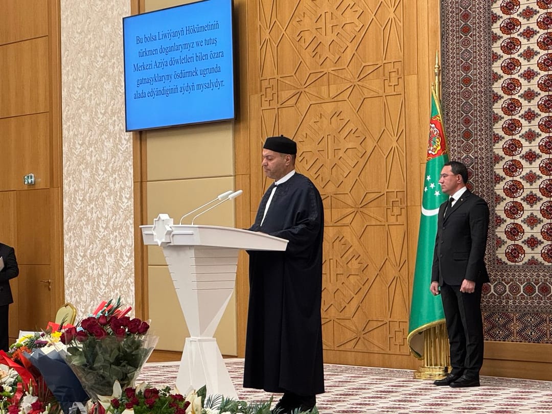 В Ашхабаде прошел прием по случаю Дня независимости Ливии