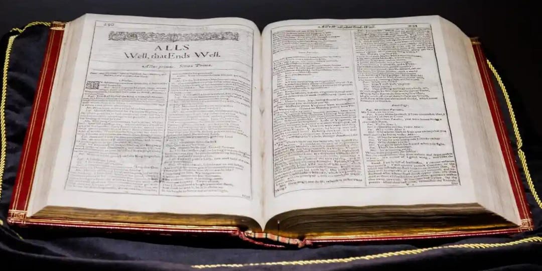 Копия первого фолио Шекспира ушла с молотка за $2,4 миллиона