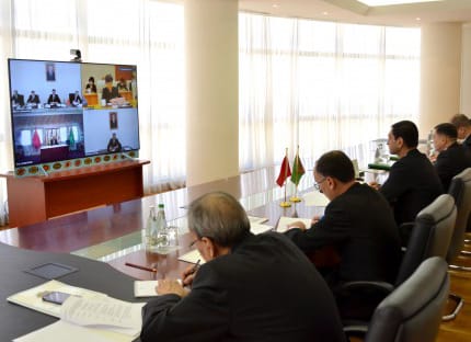 Hyzmatdaşlyk boýunça Türkmen-hytaý komitetiniň howpsuzlyk ulgamynda hyzmatdaşlyk boýunça kiçi komitetiniň VII mejlisi geçirildi