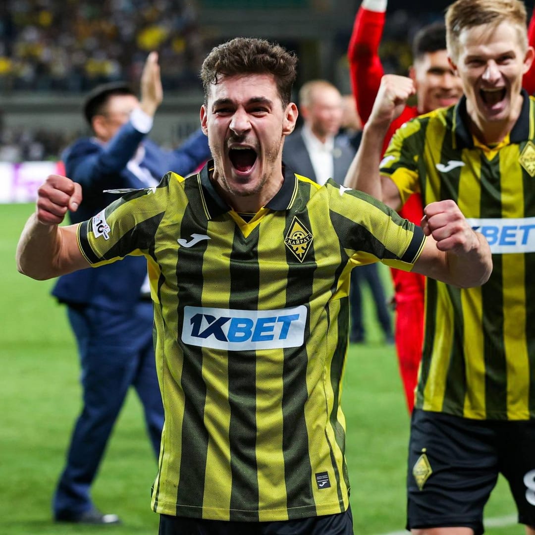 Казахстанский «Кайрат» впервые в истории вышел в основную стадию Лиги чемпионов