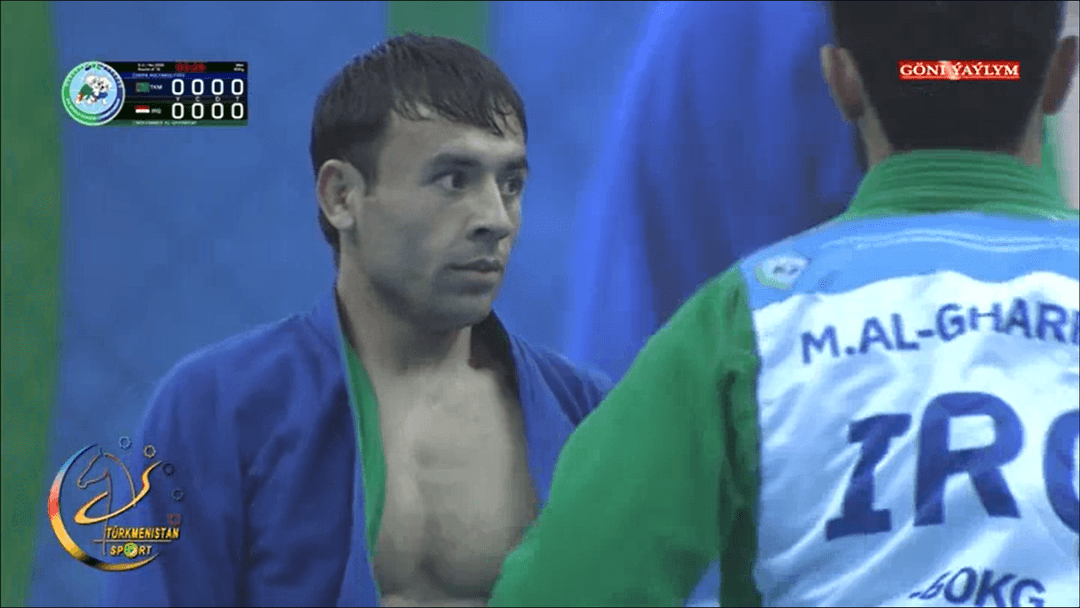 Вепа Авлякулыев вышел в 1/4 финала чемпионата мира по курашу в Ашхабаде