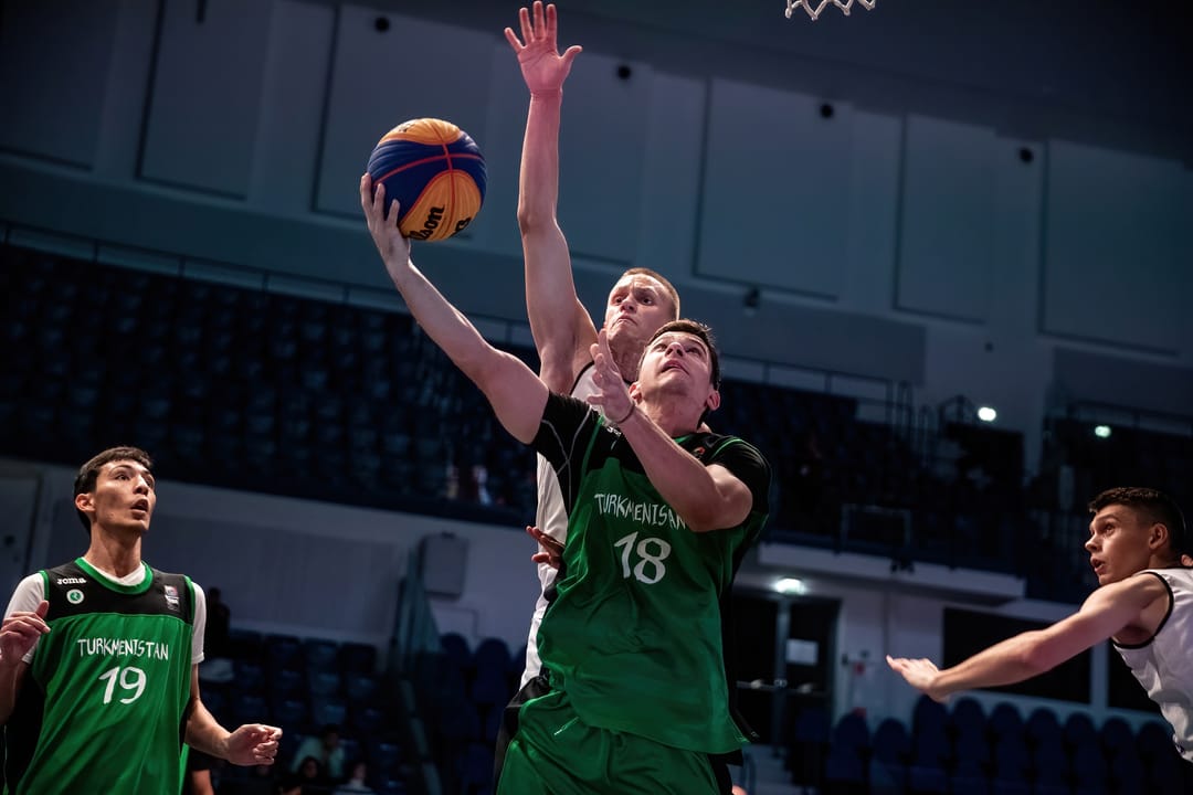 Мужская и женская сборные Туркменистана по баскетболу 3×3 победили на международном студенческом турнире в Москве