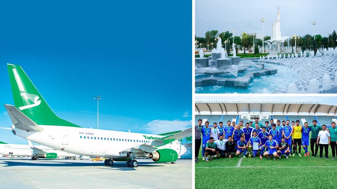 “Turkmenistan” Airlines has updated the schedule of domestic flights, dust storms are expected in Turkmenistan, an automobile overpass has been opened over the Turkmenbashi-Ashgabat railway, doctors from Turkmenistan will go on an internship in Germany