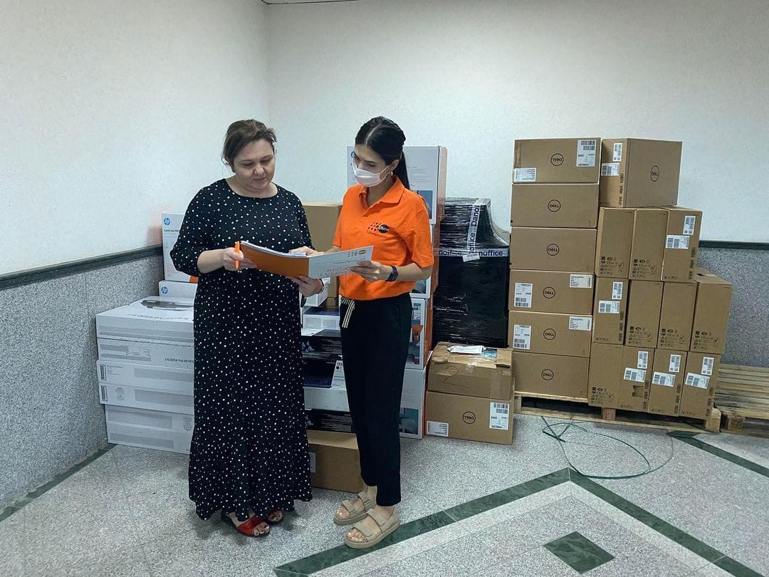 В Госкомстат Туркменистана поступило новое оборудование от ЮНФПА