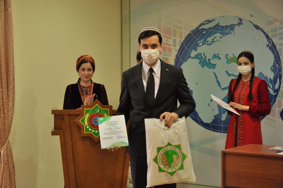 Students of the IIR of the Ministry of Foreign Affairs of Turkmenistan won the International Competition in the Russian Language