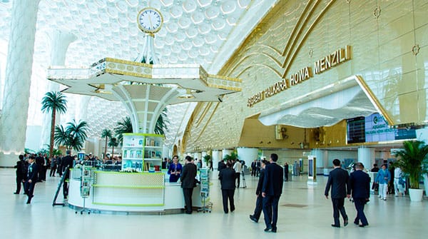 Международный аэропорт Ашхабада внесен в Книгу рекордов Гиннесса