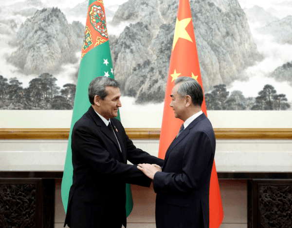 The foreign ministers of Turkmenistan and China held talks in Beijing